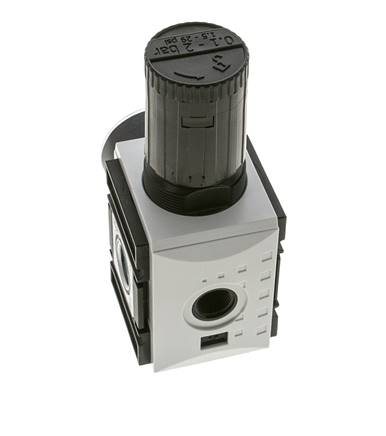 Precision Pressure Regulator for Manifold Assembly G1/2''&3/8'' 5200 l/min 0.1-2.0bar/1-29psi PA Futura 2