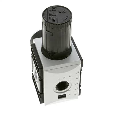 Precision Pressure Regulator for Manifold Assembly G3/8'' 4500 l/min 0.1-1.0bar/1-14psi PA Futura 2