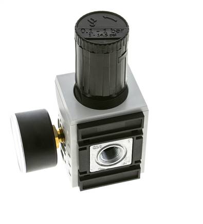 Precision Pressure Regulator for Manifold Assembly G3/8'' 4500 l/min 0.1-1.0bar/1-14psi PA Futura 2