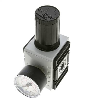 Precision Pressure Regulator for Manifold Assembly G3/8'' 4500 l/min 0.5-10.0bar/7-145psi PA Futura 2