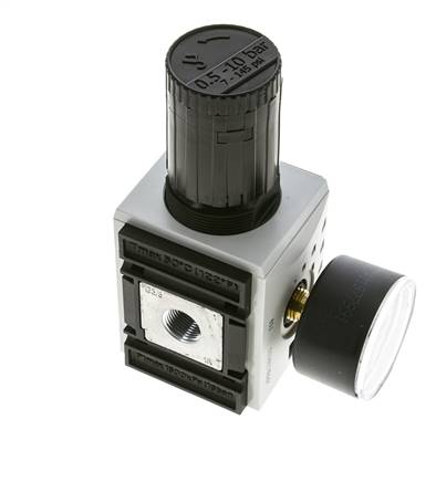 Precision Pressure Regulator for Manifold Assembly G3/8'' 4500 l/min 0.5-10.0bar/7-145psi PA Futura 2