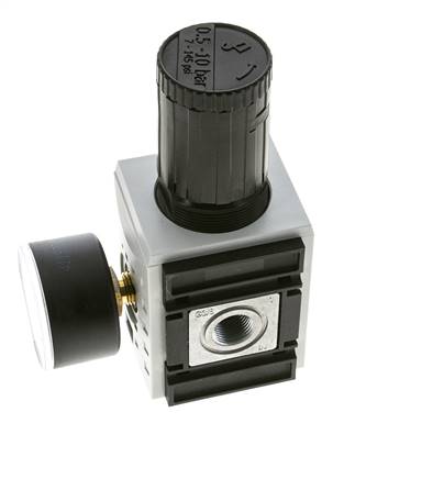 Precision Pressure Regulator for Manifold Assembly G3/8'' 4500 l/min 0.5-10.0bar/7-145psi PA Futura 2