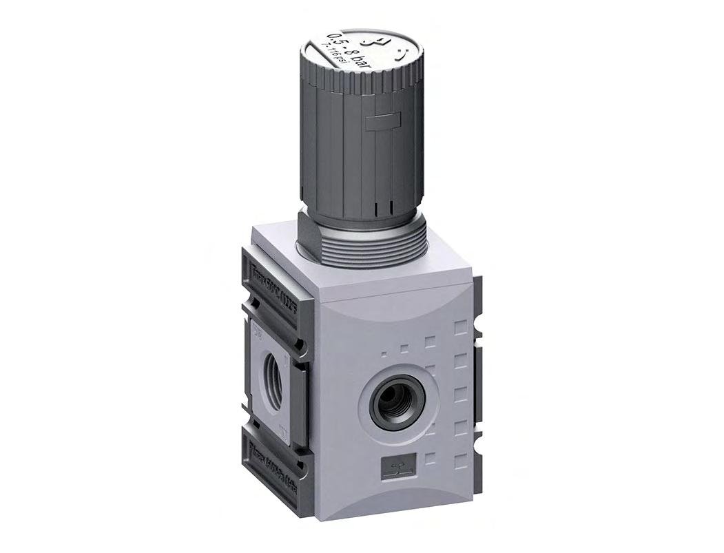 Precision Pressure Regulator for Manifold Assembly G1/2''&3/8'' 5200 l/min 0.1-2.0bar/1-29psi PA Futura 2