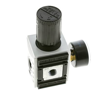 Pressure Regulator for Manifold Assembly G3/8'' 4500 l/min 0.5-8.0bar/7-116psi PA Futura 2