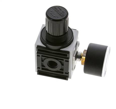 Pressure Regulator for Manifold Assembly G1/4'' 1000 l/min 0.2-4.0bar/3-58psi PA 40 mm Pressure Gauge Futura 0