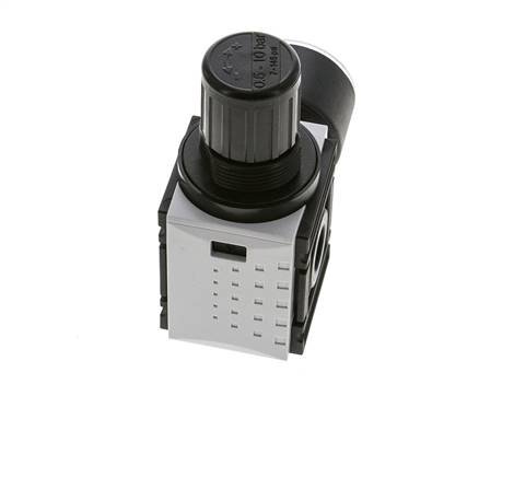 Pressure Regulator for Manifold Assembly G1/4'' 1000 l/min 0.5-10.0bar/7-145psi PA 40 mm Pressure Gauge Futura 0