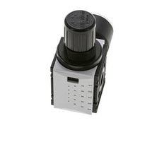 Pressure Regulator for Manifold Assembly G1/4'' 1000 l/min 0.5-10.0bar/7-145psi PA 40 mm Pressure Gauge Futura 0
