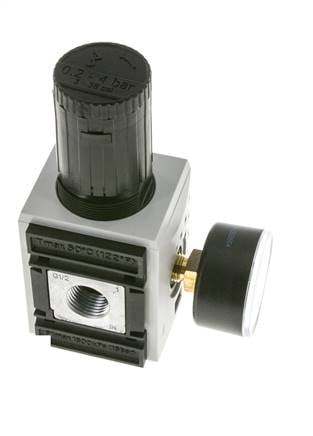 Precision Pressure Regulator G1/2'' 5200 l/min 0.2-4.0bar/3-58psi PA Futura 2