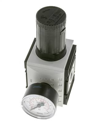 Precision Pressure Regulator G3/8'' 4500 l/min 0.5-8.0bar/7-116psi PA Futura 2