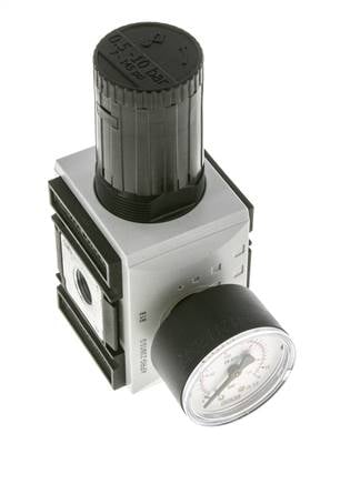 Precision Pressure Regulator G3/8'' 4500 l/min 0.5-10.0bar/7-145psi PA Futura 2