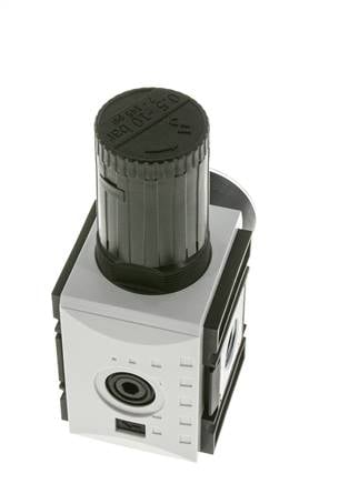 Precision Pressure Regulator G1/2'' 5200 l/min 0.5-10.0bar/7-145psi PA Futura 2