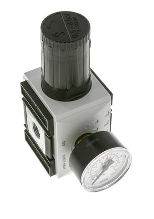 Precision Pressure Regulator G3/8'' 4500 l/min 0.5-8.0bar/7-116psi PA Futura 2