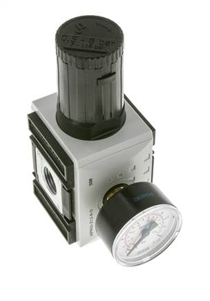 Precision Pressure Regulator G1/2'' 5200 l/min 0.5-8.0bar/7-116psi PA Futura 2