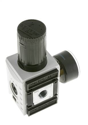 Precision Pressure Regulator G3/8'' 4500 l/min 0.5-16.0bar/7-232psi PA Futura 2