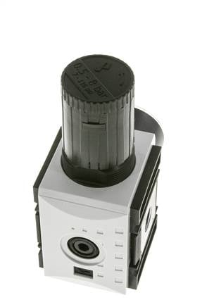 Pressure Regulator G3/8'' 4500 l/min 0.5-8.0bar/7-116psi PA Futura 2