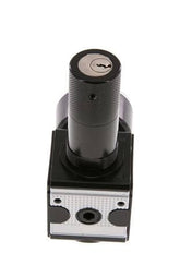 Precision Pressure Regulator G1/4'' 2100 l/min 0.2-6.0bar/3-87psi Zinc Die-Cast Cylinder Lock Multifix 1