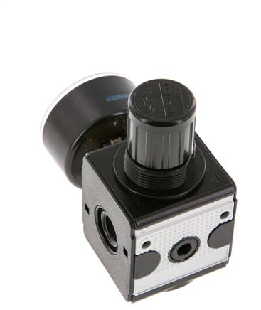 Precision Pressure Regulator G1/4'' 2100 l/min 0.2-6.0bar/3-87psi Zinc Die-Cast Multifix 1