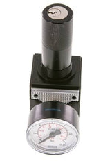 Precision Pressure Regulator G1/4'' 2100 l/min 0.1-3.0bar/1-44psi Zinc Die-Cast Cylinder Lock Multifix 1