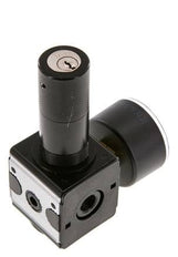 Precision Pressure Regulator G1/4'' 2100 l/min 0.5-10.0bar/7-145psi Zinc Die-Cast Cylinder Lock Multifix 1