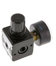 Precision Pressure Regulator G1/4'' 2100 l/min 0.2-6.0bar/3-87psi Zinc Die-Cast Multifix 1