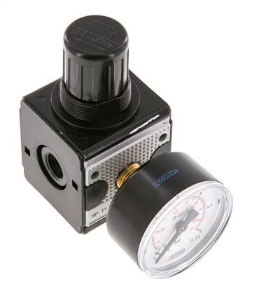 Precision Pressure Regulator G1/4'' 2100 l/min 0.1-3.0bar/1-44psi Zinc Die-Cast Multifix 1