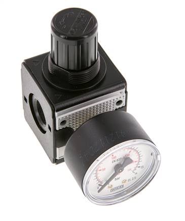 Pressure Regulator G3/8'' 2100 l/min 0.5-10.0bar/7-145psi Zinc Die-Cast Multifix 1