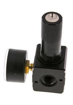Pressure Regulator G3/8'' 2100 l/min 0.5-10.0bar/7-145psi Zinc Die-Cast Cylinder Lock Multifix 1