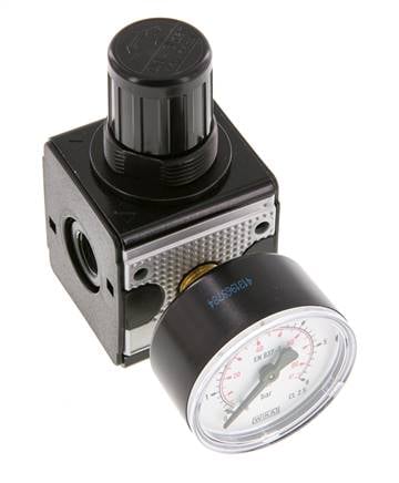 Pressure Regulator G1/4'' 2100 l/min 0.1-3.0bar/1-44psi Zinc Die-Cast Multifix 1