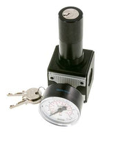 Pressure Regulator G3/8'' 2100 l/min 0.2-6.0bar/3-87psi Zinc Die-Cast Cylinder Lock Multifix 1