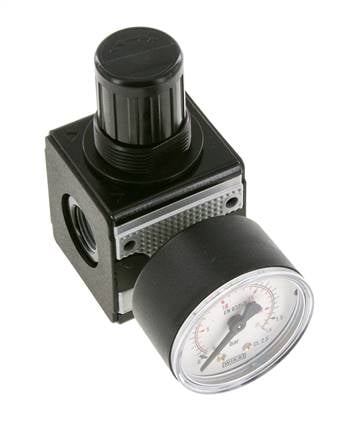 Pressure Regulator G3/8'' 2100 l/min 0.1-1.0bar/1-14psi Zinc Die-Cast Multifix 1