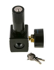 Pressure Regulator G3/8'' 2100 l/min 0.5-16.0bar/7-232psi Zinc Die-Cast Cylinder Lock Multifix 1
