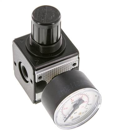 Pressure Regulator G1/4'' 2100 l/min 0.5-10.0bar/7-145psi Zinc Die-Cast Multifix 1