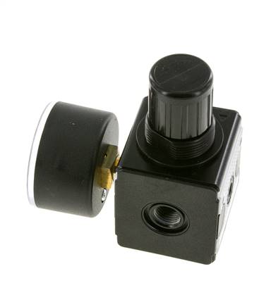 Pressure Regulator G1/4'' 2100 l/min 0.1-1.0bar/1-14psi Zinc Die-Cast Multifix 1