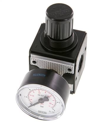 Pressure Regulator G1/4'' 2100 l/min 0.1-3.0bar/1-44psi Zinc Die-Cast Multifix 1