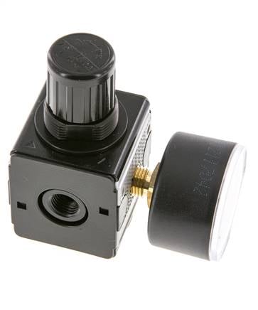 Pressure Regulator G1/4'' 2100 l/min 0.5-10.0bar/7-145psi Zinc Die-Cast Multifix 1