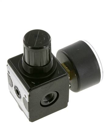 Pressure Regulator G1/4'' 2100 l/min 0.1-1.0bar/1-14psi Zinc Die-Cast Multifix 1