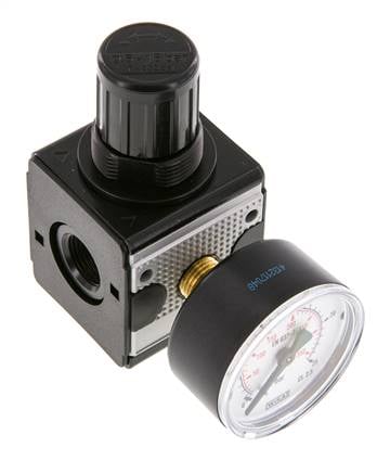 Pressure Regulator G3/8'' 2100 l/min 0.5-16.0bar/7-232psi Zinc Die-Cast Multifix 1