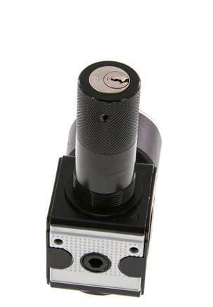 Pressure Regulator G3/8'' 2100 l/min 0.5-10.0bar/7-145psi Zinc Die-Cast Cylinder Lock Multifix 1