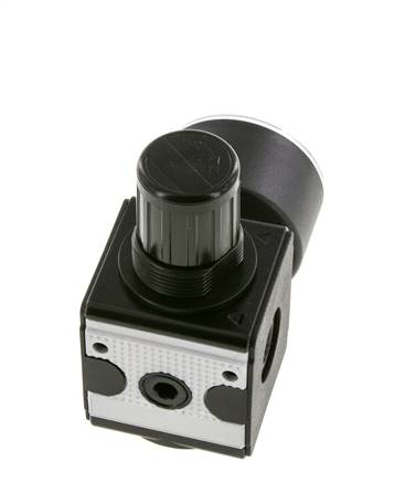 Pressure Regulator G1/4'' 2100 l/min 0.1-1.0bar/1-14psi Zinc Die-Cast Multifix 1