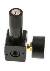 Pressure Regulator G1/4'' 2100 l/min 0.5-10.0bar/7-145psi Zinc Die-Cast Cylinder Lock Multifix 1