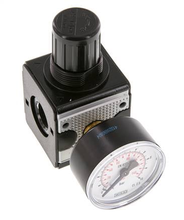 Pressure Regulator G3/8'' 2100 l/min 0.2-6.0bar/3-87psi Zinc Die-Cast Multifix 1