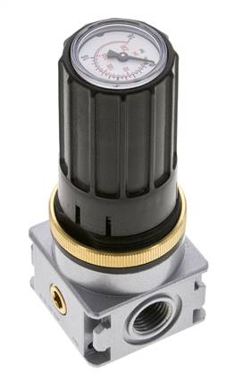 Pressure Regulator for Manifold Assembly G1/4''&1/8'' 1700 l/min 0.5-10.0bar/7-145psi Zinc Die-Cast Multifix 0