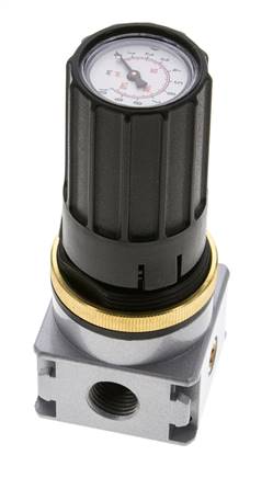 Pressure Regulator for Manifold Assembly G1/4''&1/8'' 1700 l/min 0.2-6.0bar/3-87psi Zinc Die-Cast Multifix 0