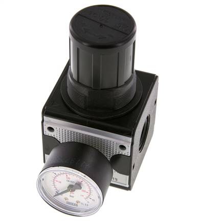 Precision Pressure Regulator G1/2'' 8700 l/min 0.5-10.0bar/7-145psi Zinc Die-Cast Multifix 2