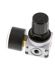 Pressure Regulator G1/8'' 1450 l/min 0.5-10.0bar/7-145psi Zinc Die-Cast 40 mm Pressure Gauge Multifix 0