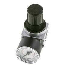 Pressure Regulator G1/4'' 1450 l/min 0.1-1.0bar/1-14psi Zinc Die-Cast 40 mm Pressure Gauge Multifix 0