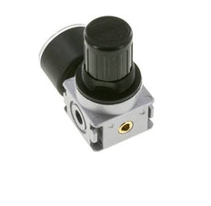 Pressure Regulator G1/8'' 1450 l/min 0.1-1.0bar/1-14psi Zinc Die-Cast 40 mm Pressure Gauge Multifix 0