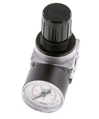 Pressure Regulator G1/8'' 1450 l/min 0.5-10.0bar/7-145psi Zinc Die-Cast 40 mm Pressure Gauge Multifix 0