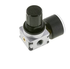 Pressure Regulator G1/4'' 1450 l/min 0.1-1.0bar/1-14psi Zinc Die-Cast 40 mm Pressure Gauge Multifix 0