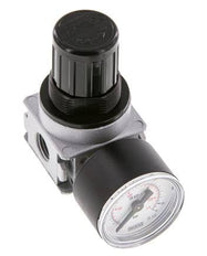 Pressure Regulator G1/4'' 1450 l/min 0.5-10.0bar/7-145psi Zinc Die-Cast 40 mm Pressure Gauge Multifix 0